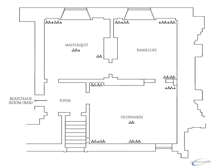 Floor Plan For Blenheim Palace 1218